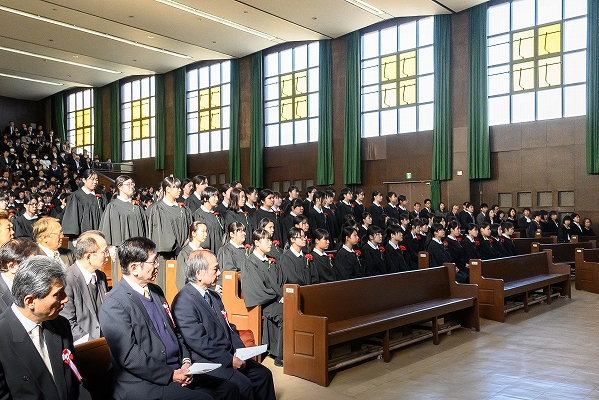 日ノ本学園高校 卒業証書授与式を挙行しました 日ノ本学園高校 卒業証書授与式を挙行しました
